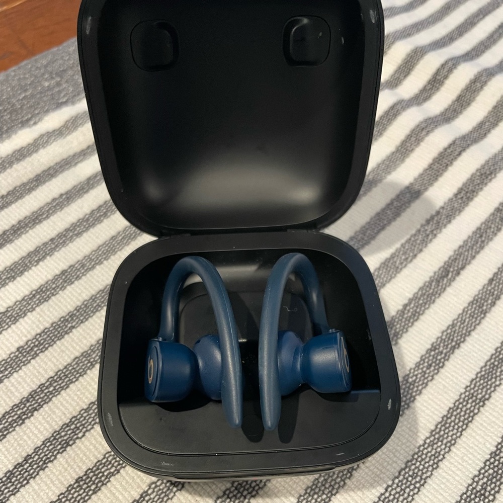Powerbeats Pro wireless headphones, navy